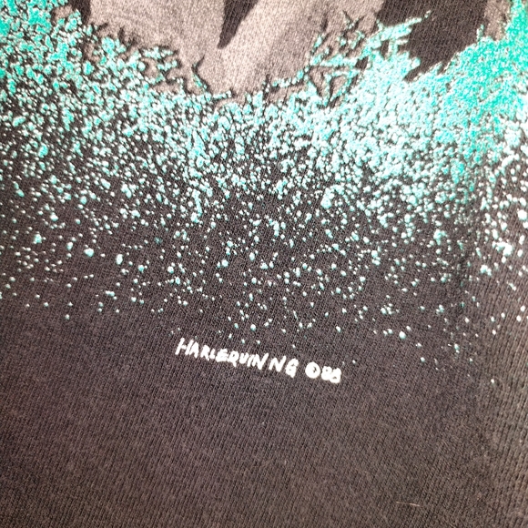 Vintage 1988 Harlequin Elephant single stitch shirt Women's Large - Picture 4 of 10